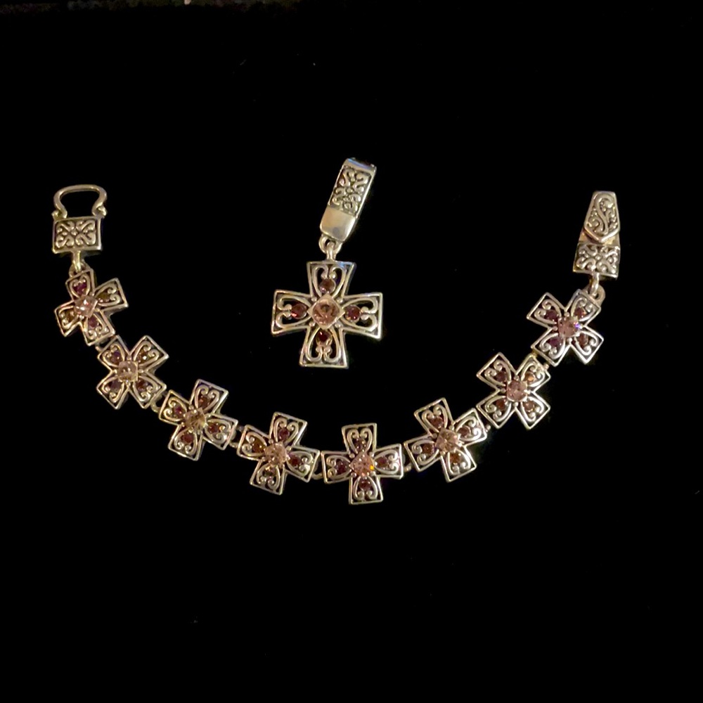 Premier Designs MARISSA Silver Bracelet & Pendant